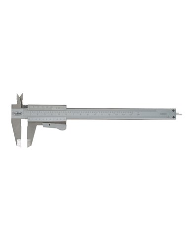 RATIO CALIBRE INOXIDABLE 150mm.