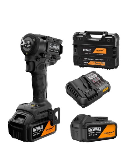 DEWALT McLAREN LLAVE IMPACTO BATERIA XR 18V 1/2" DCF921P2T-QW