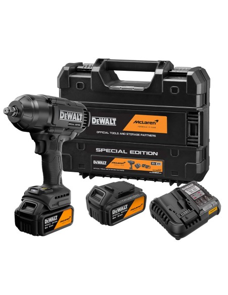 DEWALT McLAREN LLAVE IMPACTO BATERIA XR 18V 1/2" DCF99MP2T-QW