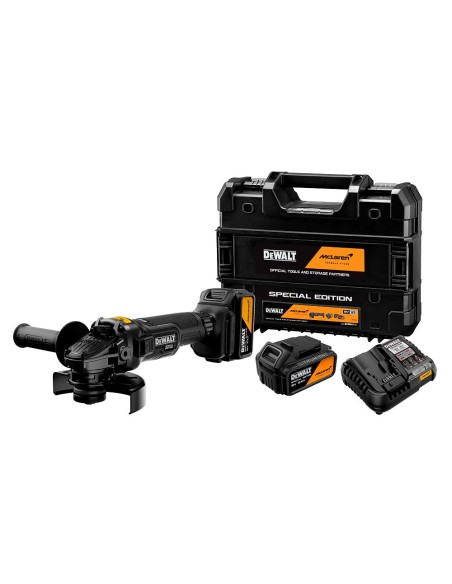 DEWALT McLAREN AMOLADORA BATERIA XR 18V 125mm DCG45MP2T-XJ