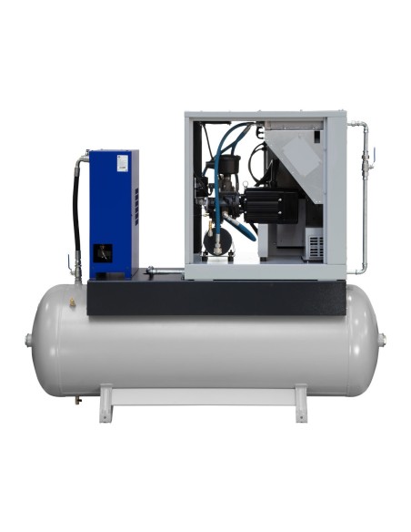 AIRPRESS Compresor de Tornillo APS 10 IVR Combi Dry X G3 10 bar 10 CV / 7,5 kW 500 Lts.