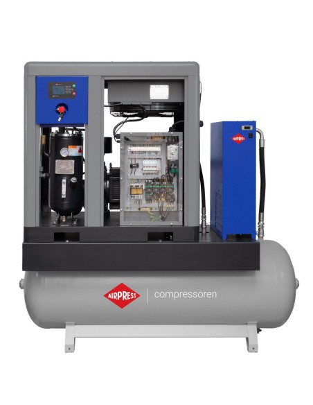 AIRPRESS COMPRESOR TORNILLO APS 20 COMBI DRY X G2 10BAR 20CV. 500 LTS.