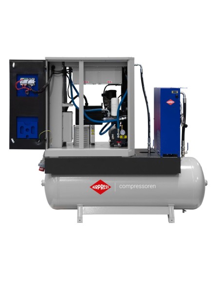 AIRPRESS Compresor de Tornillo APS 20 IVR Combi Dry X G3 10 bar 20 CV / 15 kW 500 Lts.