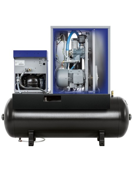 AIRPRESS Compresor de Tornillo APS 7,5 Basic G2 Combi Dry 10 bar 7,5 CV / 5.5 kW 780 l/min. 500 Lts.