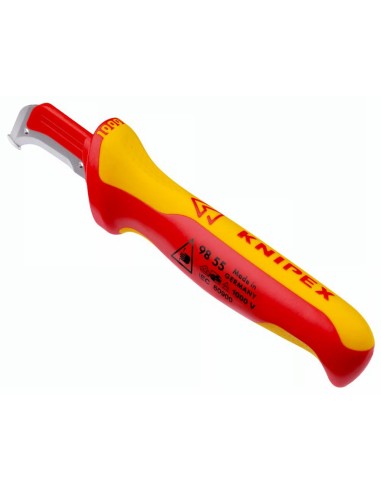 KNIPEX CUCHILLO PELACABLES CON GUIA AISLADOS...