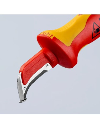 KNIPEX CUCHILLO PELACABLES CON GUIA AISLADOS...