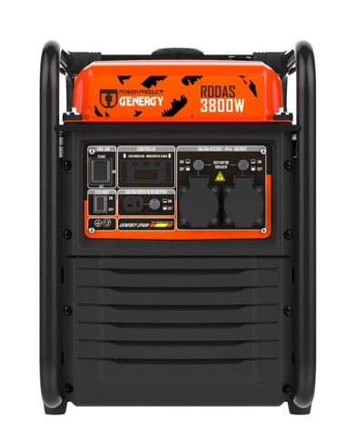 GENERGY GENERADOR INVERTER RODAS 3800W.