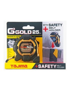 TAJIMA FLEXOMETRO G3 GOLD 5 MT. Cinta 25 mm 2