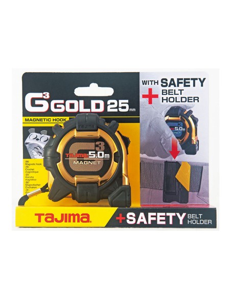 TAJIMA FLEXOMETRO G3 GOLD 5 MT. Cinta 25 mm