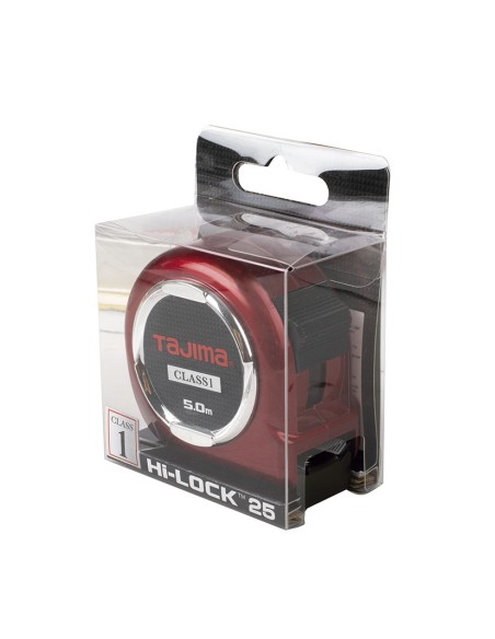 TAJIMA FLEXOMETRO HI-LOCK CLASS 5 MT. Cinta 25 mm