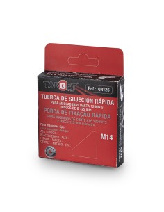 TARGET TUERCA SUJECION RAPIDA P/AMOLADORA 115-230mm M14 2