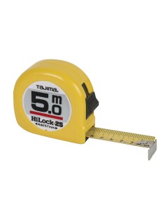 TAJIMA FLEXOMETRO HI-LOCK 5 MT. CINTA 25 MM