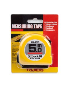 TAJIMA FLEXOMETRO HI-LOCK 7 MT. CINTA 25 MM 2