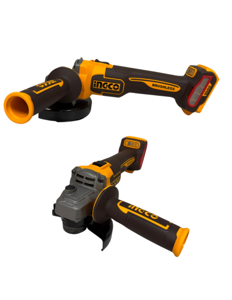 KIT INGCO 3 MAQUINAS BURSHLESS 20V Taladro + Radial + Martillo