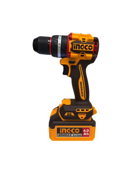 KIT INGCO 3 MAQUINAS BURSHLESS 20V Taladro + Radial + Martillo