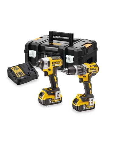 DEWALT KIT DCK266P2-QW DCD796 + DCF887 2X5AH...