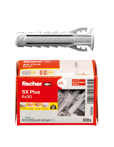 FISCHER TACO SX PLUS 6x30mm. (100)