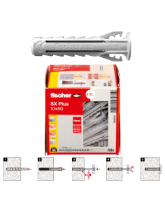 FISCHER TACO SX PLUS 10x50mm. (100)