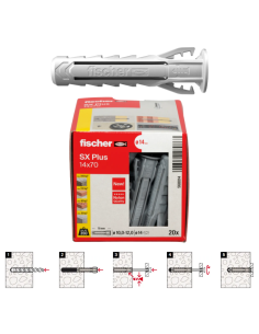 FISCHER TACO SX 14x70mm. (100)