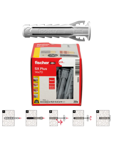 FISCHER TACO SX 14x70mm. (100)