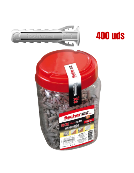 FISCHER TACO SX PLUS 8x40mm. BOX 400 PZ.