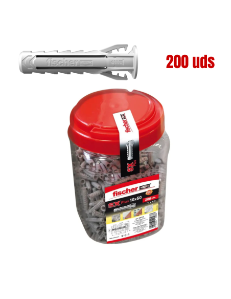 FISCHER TACO SX PLUS 10x50mm. BOX 200 PZ.