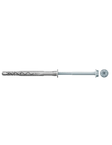 FISCHER TORNILLO SXRL FUS C/TACO NYLON 10x100mm.