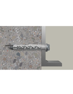 FISCHER TORNILLO SXRL FUS C/TACO NYLON 10x100mm. 2