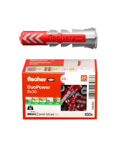 FISCHER TACO DUOPOWER 6x30mm. (100)