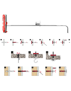 FISCHER TACO PLADUR DUOTEC-10 10mm. 2