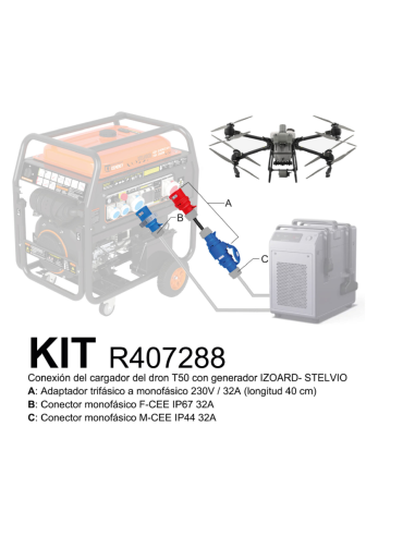 KIT GENERGY ADAPTADOR PARA DRONES DJI