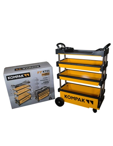 KOMPAK CARRO COMPACTO Y EXTENSIBLE KP-KT01
