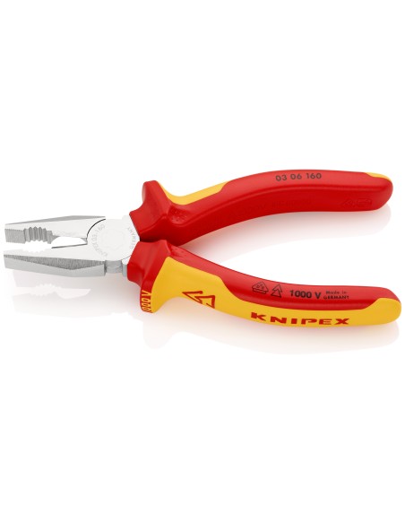 KNIPEX ALICATE UNIVERSAL 160MM. 1000V. 03 06 160