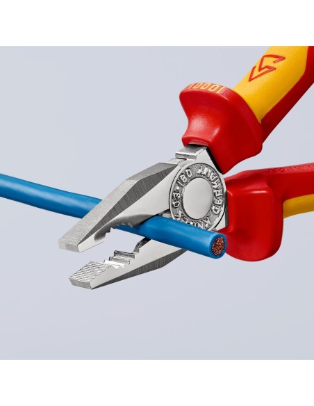 KNIPEX ALICATE UNIVERSAL 160MM. 1000V. 03 06 160