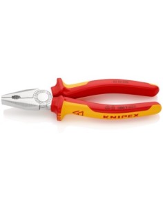 KNIPEX ALICATE UNIVERSAL 200MM. 1000V. 02 06 200