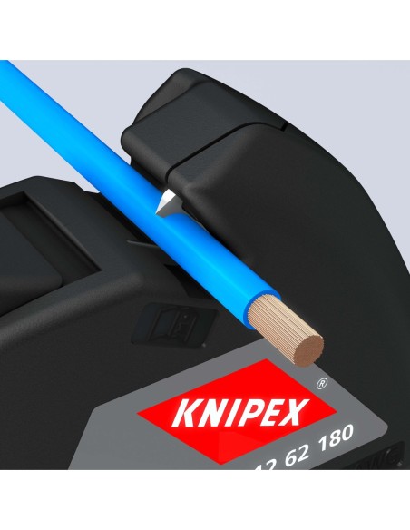 KNIPEX COMSTRIP PELACABLE AUTOAJUSTABLE 180MM. 0.2 – 6.0MM. 12 62 180