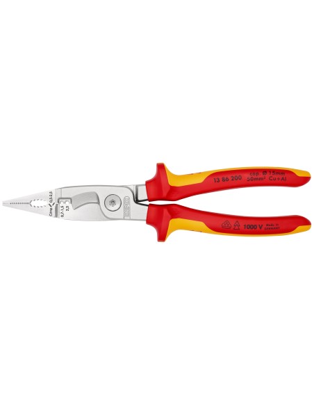 KNIPEX ALICATE P/INSTALACIONES ELECTRICAS 200MM