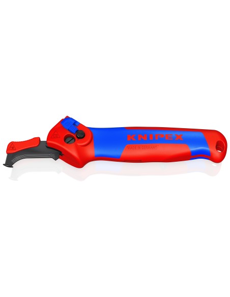 KNIPEX CUCHILLO PELACABLES CON CARRACA 146MM. 1650145SB