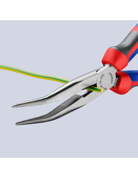 KNIPEX ALICATE MONTAJE CURVO 200MM. 2622200