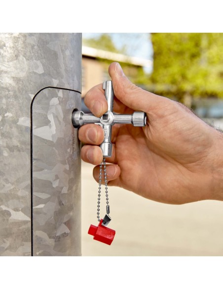 KNIPEX LLAVE PARA ARMARIO DE CONTROL 76MM.