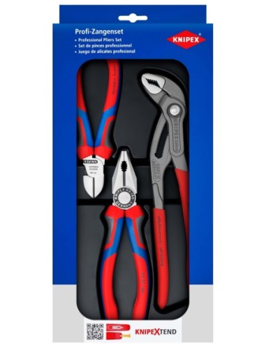 KNIPEX JUEGO BESTSELLER 3 UND. 002009V01