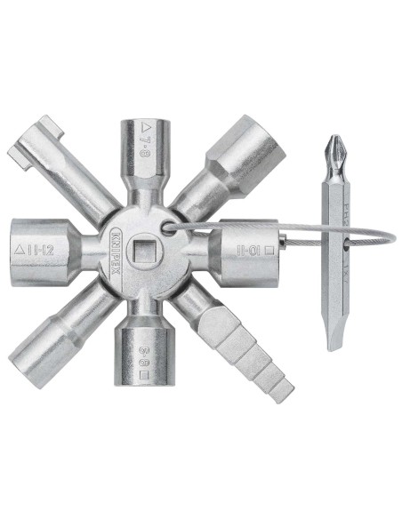 KNIPEX TWINKEY LLAVE PARA ARMARIO DE CONTROL 92MM.