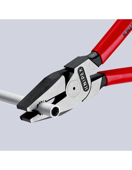 KNIPEX ALICATE UNIVERSAL DE FUERZA 180MM. PVC