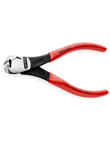 KNIPEX ALICATE CORTE FRONTAL 140mm