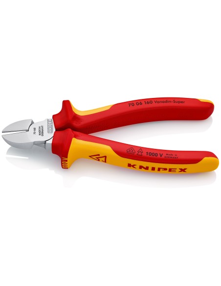 KNIPEX ALICATE C/DIAGONAL 160mm 1000V