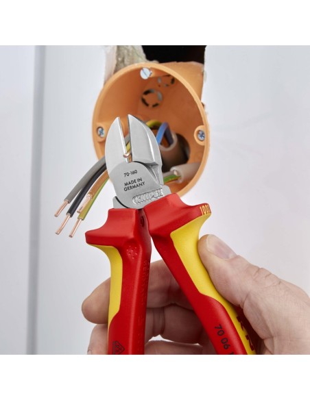 KNIPEX ALICATE C/DIAGONAL 160mm 1000V