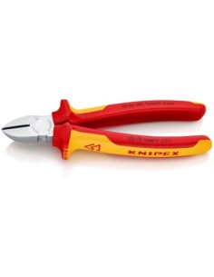 KNIPEX ALICATE CORTE DIAGONAL 1000V VDE 7006 180MM.