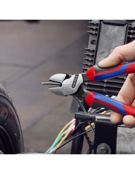KNIPEX ALICATE CORTE DIAGONAL FUERZA 7402 200MM.
