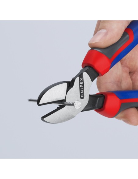 KNIPEX ALICATE CORTE DIAGONAL FUERZA 7402 200MM.