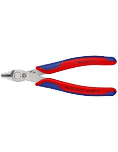 KNIPEX ELECTRONIC SUPER KNIPS XL 140MM. FILO SIN BISEL 78 03 140